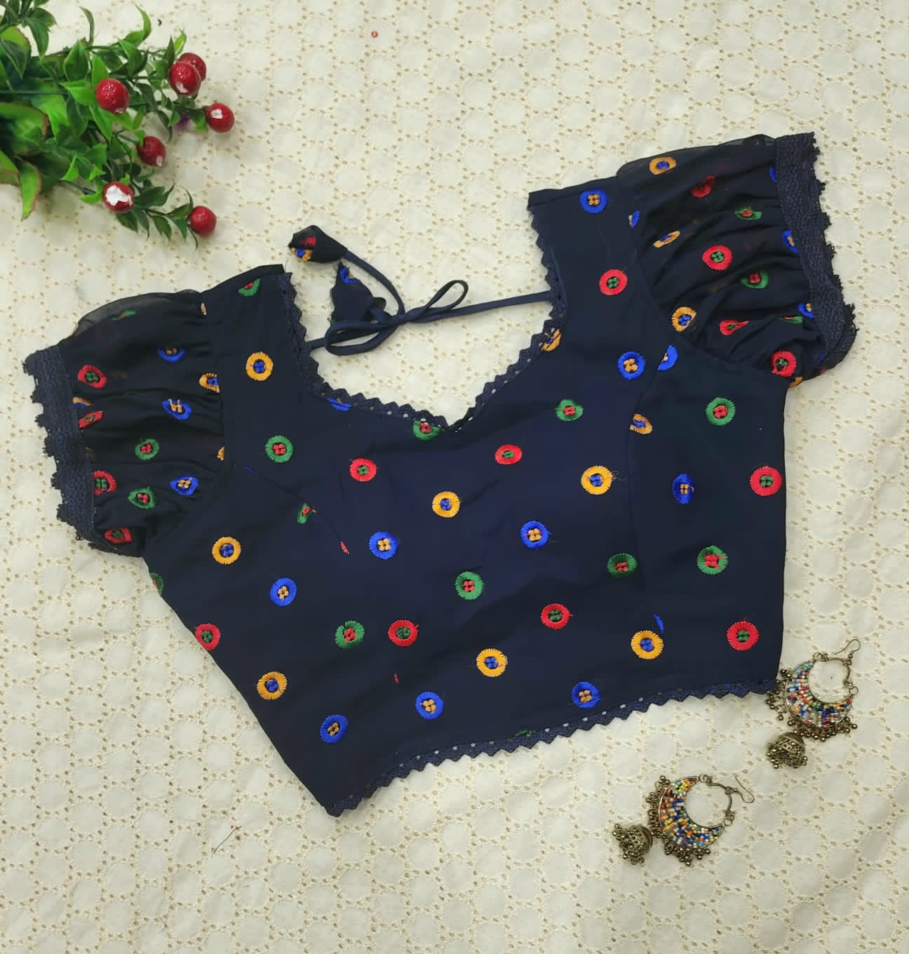 Reena 01 Fancy Designer Party Wear Wholesale Blouse
